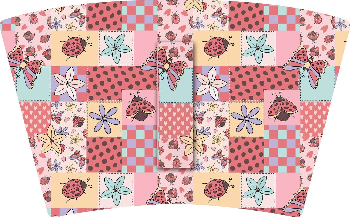 (EARLY-MID MAY PRE-ORDER TALL ONLY) Quilted Ladybugs