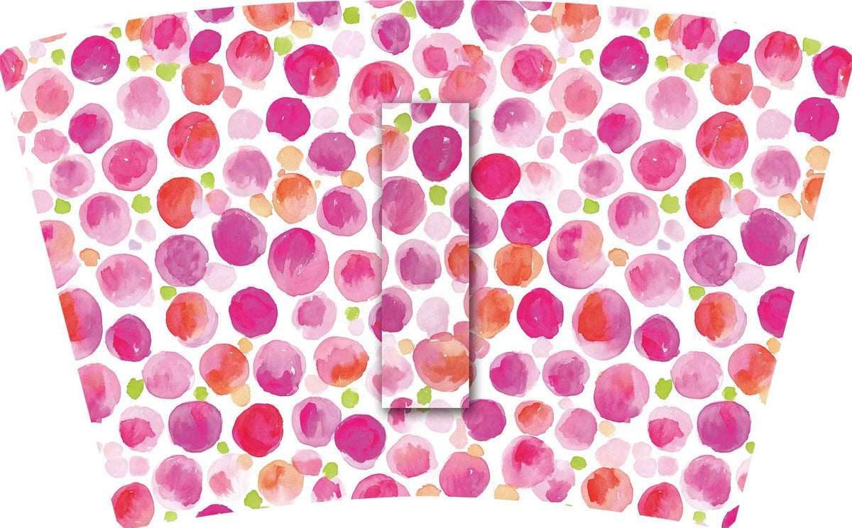 (MID AUGUST PRE-ORDER) PINK WATERCOLOR DOTS (TALL ONLY)