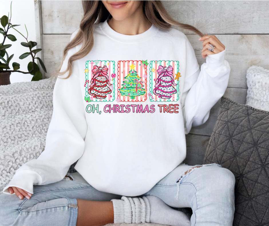 OH CHRISTMAS TREE SWEATSHIRT