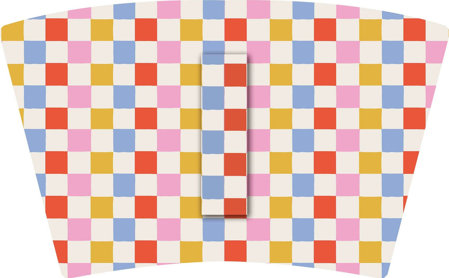 (MID AUGUST PRE-ORDER) (TALL ONLY) Retro Checker with Blue Bow