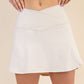 BUTTER V SHAPED HIGH-WAIST SKORT
