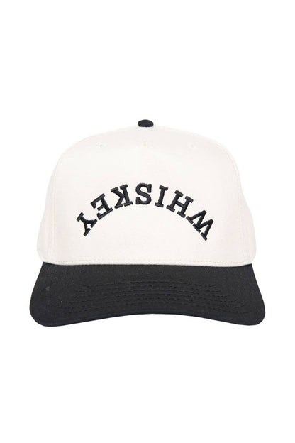 WHISKEY Upside Down Vintage Trucker Hat