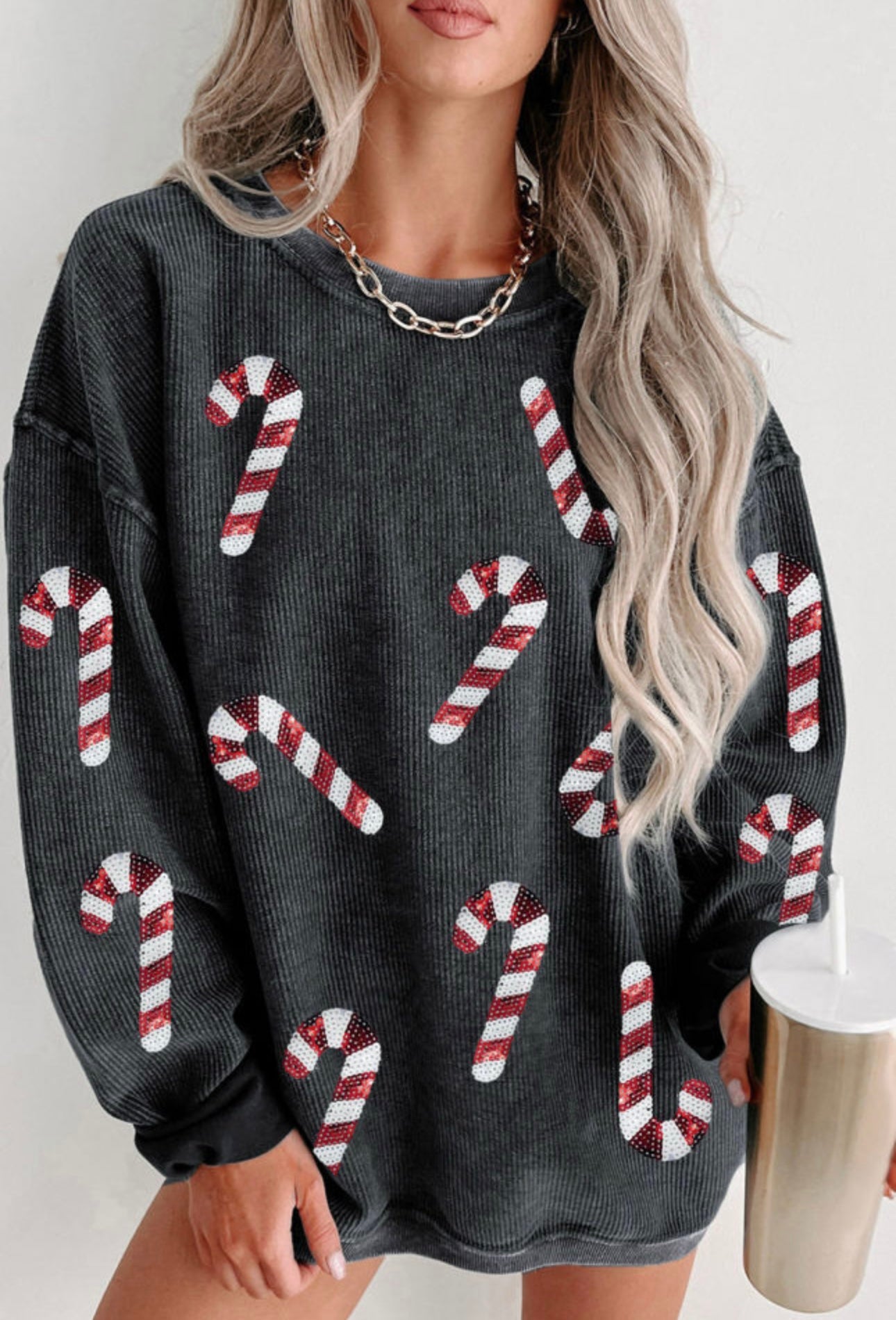 CANDY CANE SWEATER