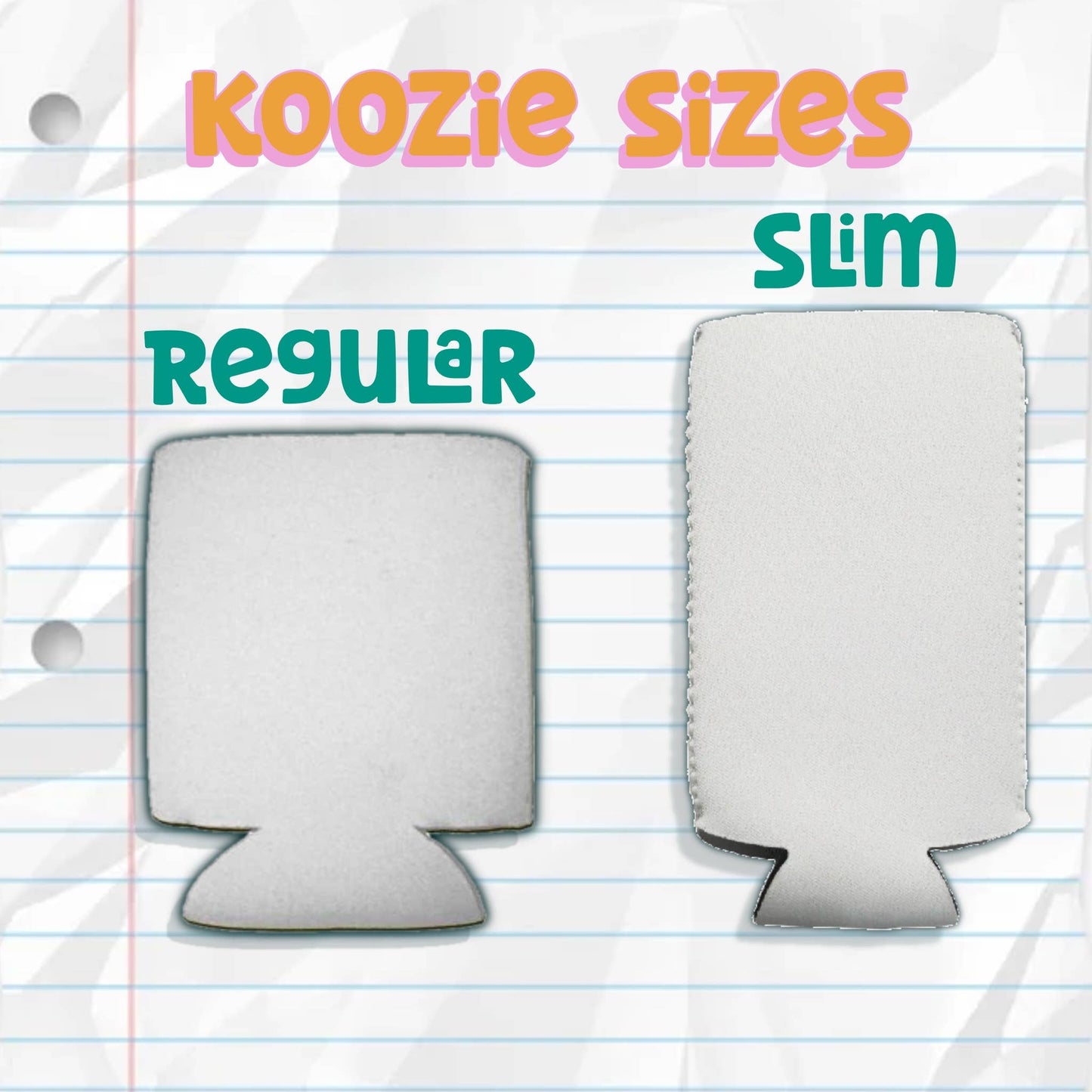 Shop small custom business name koozies