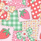 (EARLY-MID MAY PRE-ORDER TALL ONLY) Quilted Strawberries