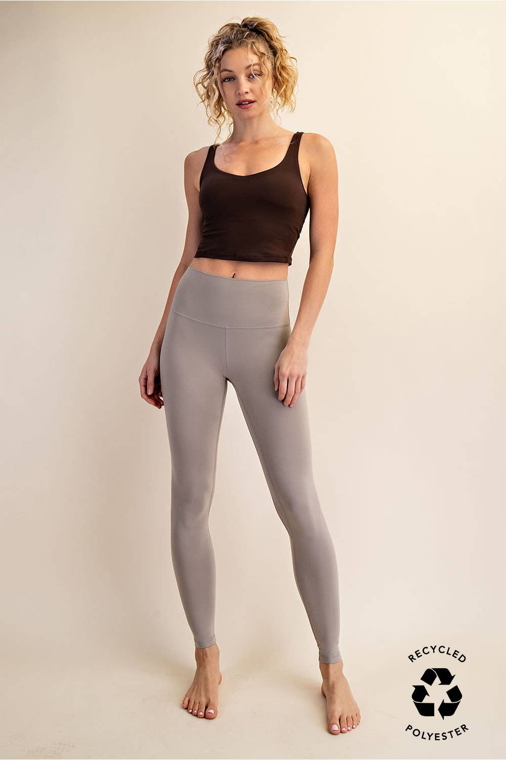 TWO LINE YOGA STITCH FULL LENGTH LEGGINGS
