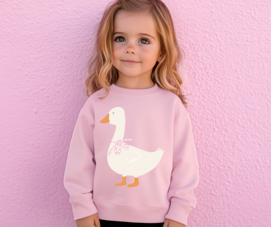 ONE SILLY GOOSE GIRL CREWNECK