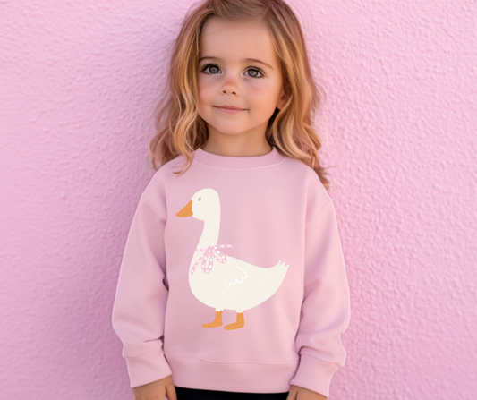 ONE SILLY GOOSE GIRL CREWNECK