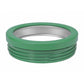 Aqua and Green Striped Can Coolers Wholesale