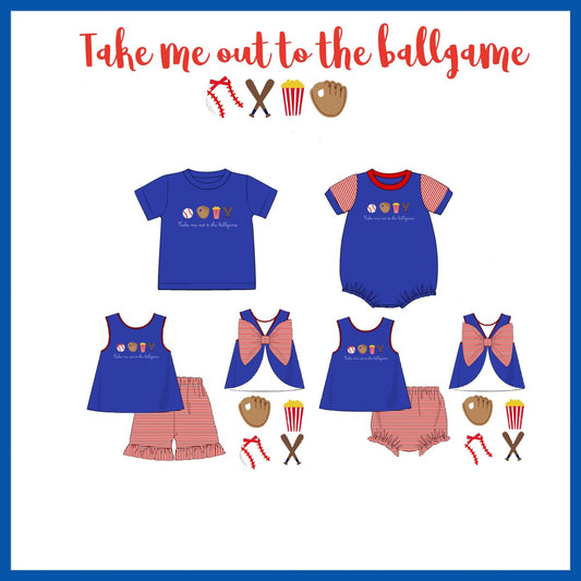 PO 96 TAKE ME OUT TO THE BALL GAME COLLECTION WITH SAYING!