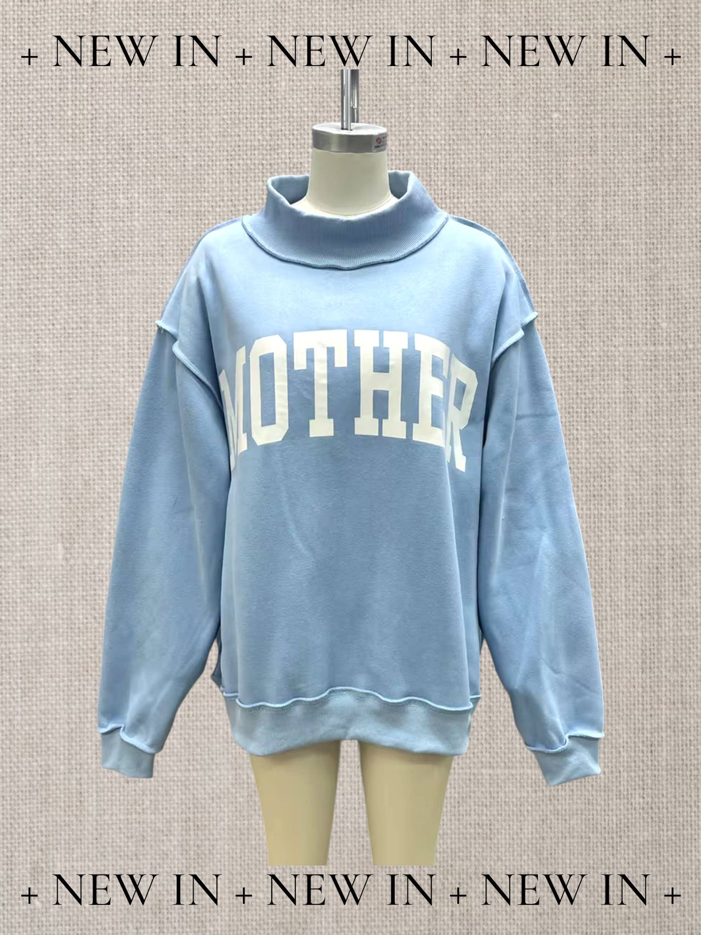 IT2594-MOTHER 'MOTHER & COOL MOM' Reversible Sweatshirt