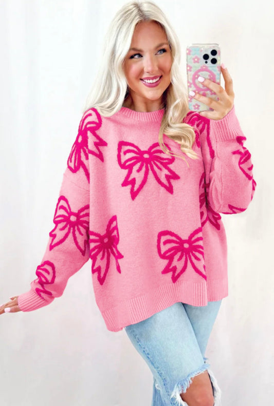 EVERYTHING BOW SWEATER