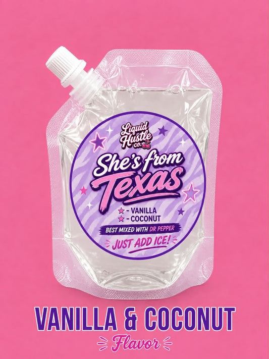 She's From Texas Dirty Soda Packet
