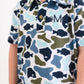 Boys Fish Camo Catch Performance Hooded Shirt