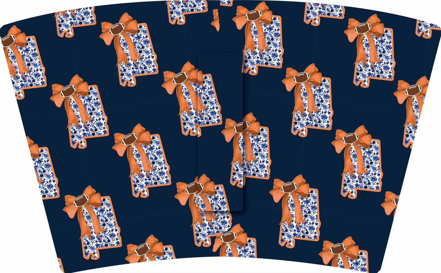Navy & Orange AL STATE AUB (TALL)