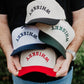 WHISKEY Upside Down Vintage Trucker Hat