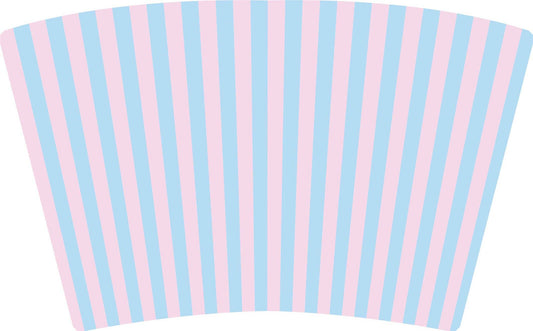 (MID AUGUST PRE-ORDER)  BLUE COTTON CANDY STRIPES (TALL ONLY