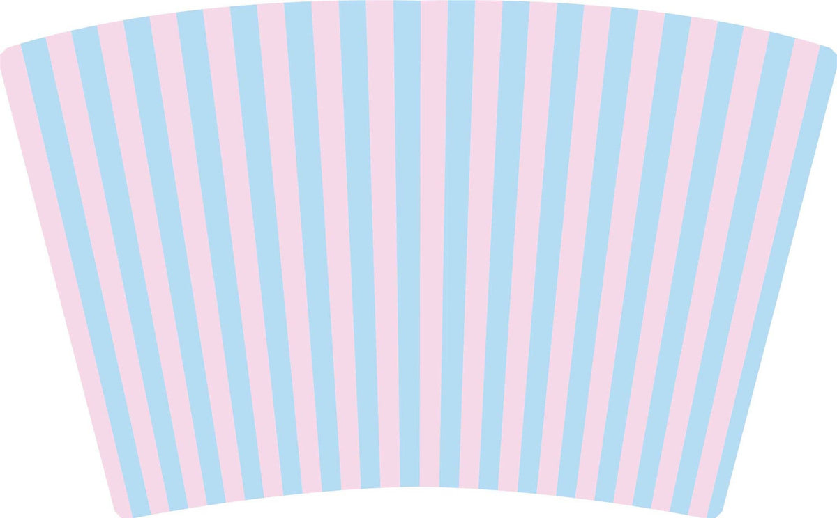 Mid-August Pre-Order Blue Cotton Candy Stripes Sha
