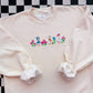 Spring Goose Embroidered Crewneck | Silly Goose