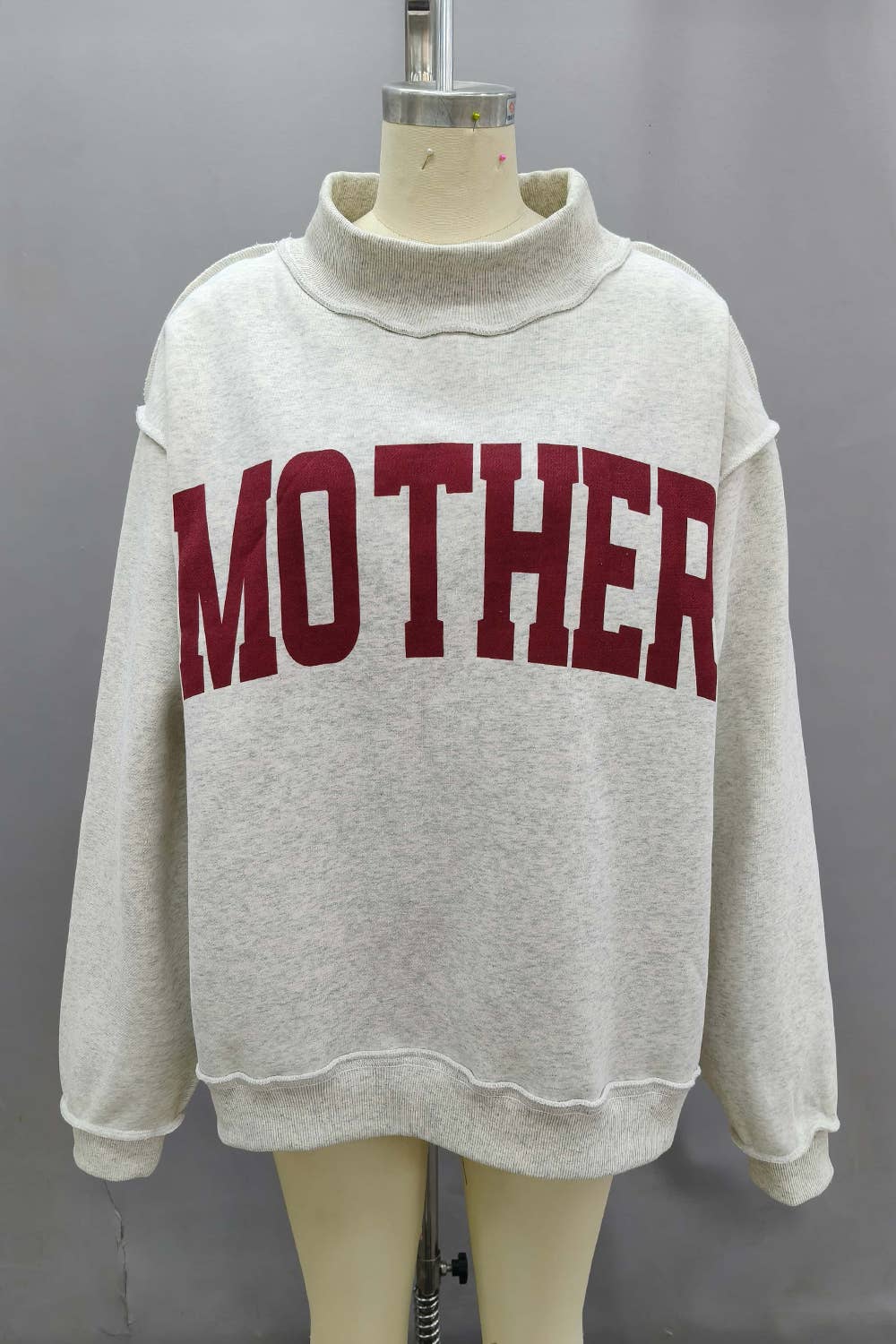 IT2594-MOTHER 'MOTHER & COOL MOM' Reversible Sweatshirt