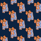 Navy & Orange AL STATE AUB (TALL)