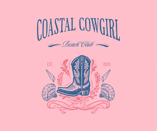 (Late March PRE-ORDER) COASTAL COWGIRL BOOT (Tall)
