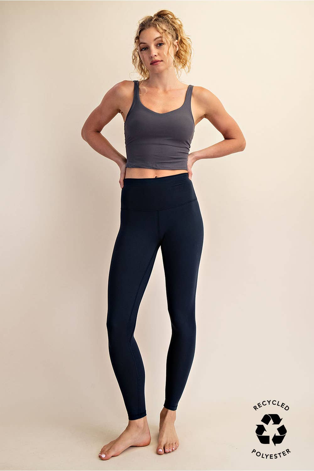 TWO LINE YOGA STITCH FULL LENGTH LEGGINGS