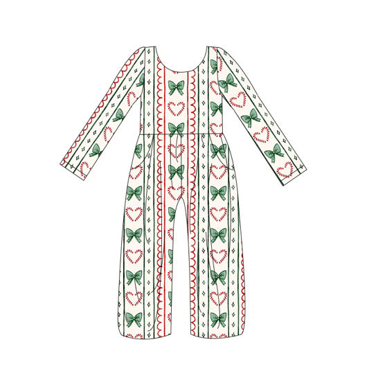 HANDMADE CHRISTMAS LEGGY ROMPER