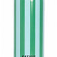 Aqua and Green Striped Can Coolers Wholesale