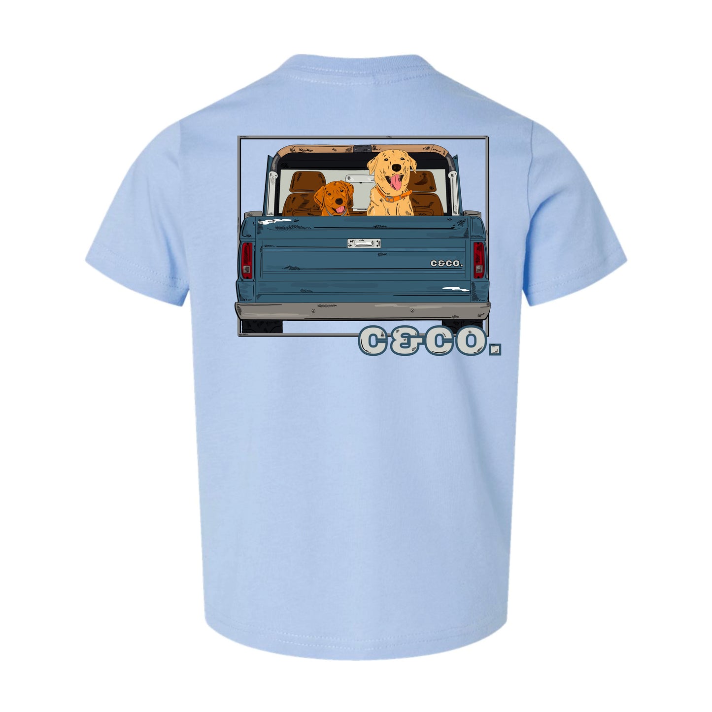 TODDLER/YOUTH DOGS IN TRUCK