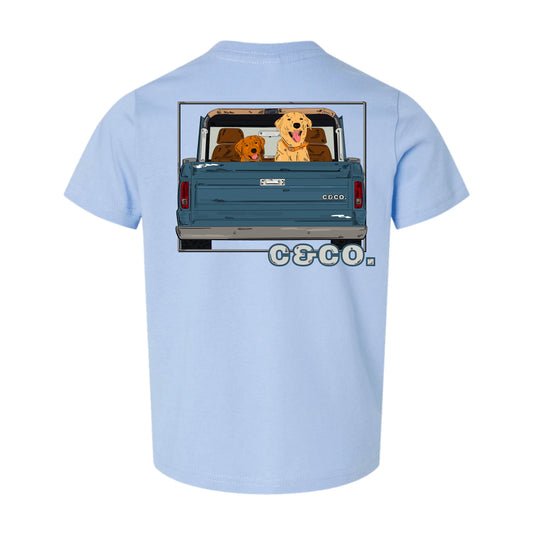 TODDLER/YOUTH DOGS IN TRUCK