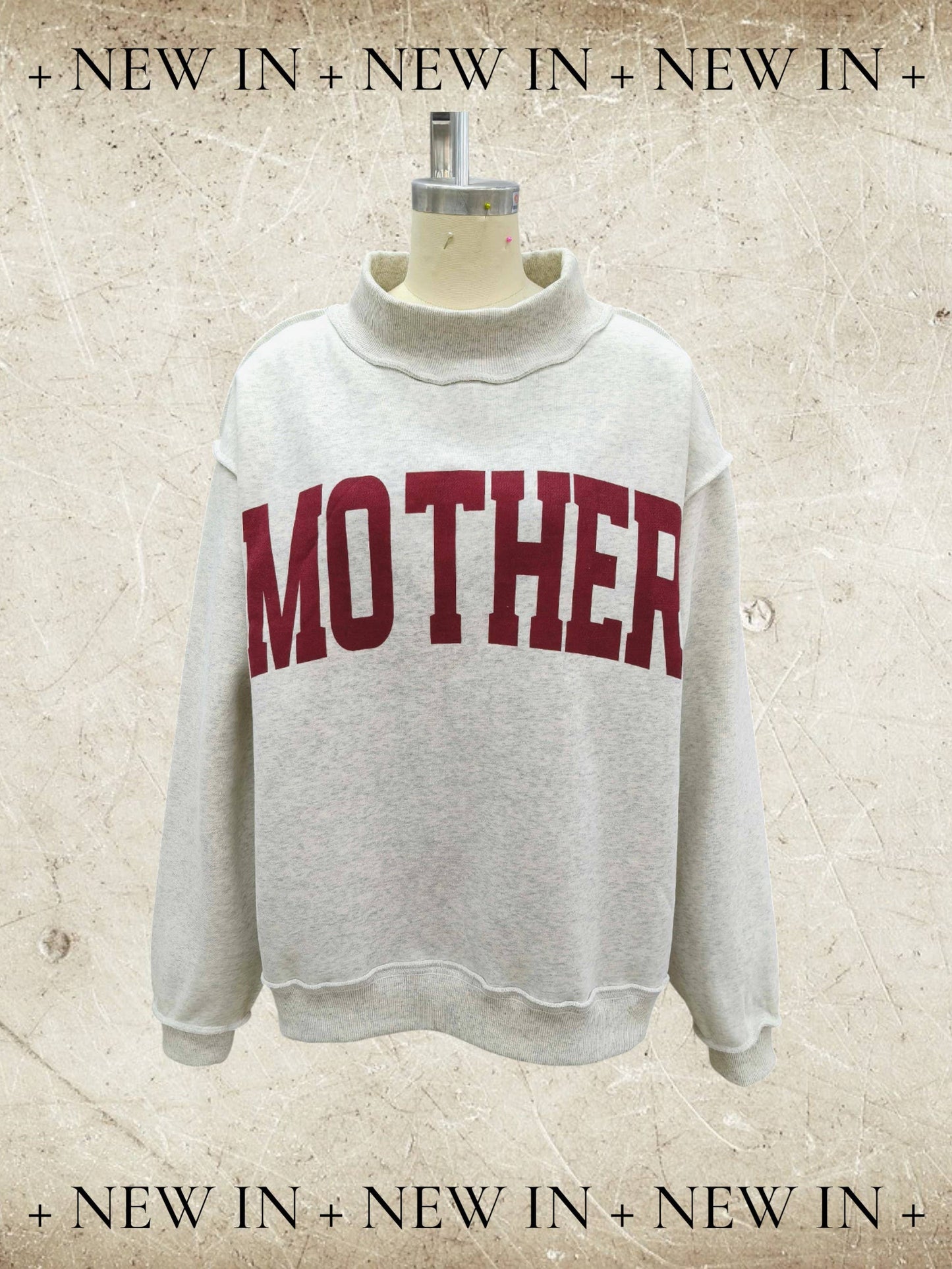 IT2594-MOTHER 'MOTHER & COOL MOM' Reversible Sweatshirt