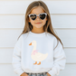 ONE SILLY GOOSE GIRL CREWNECK