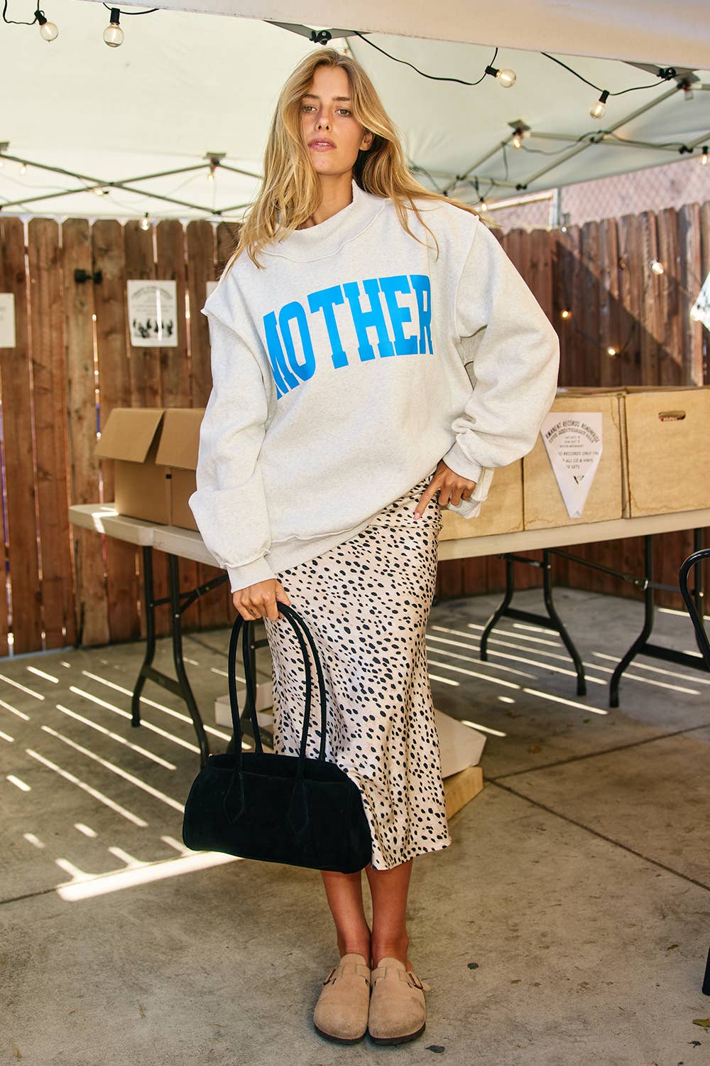 IT2594-MOTHER 'MOTHER & COOL MOM' Reversible Sweatshirt