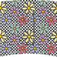 BLACK CHECKER WITH DAISIES (TALL ONLY)