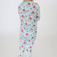 SoftSnooze™ Boys Bamboo Viscose Blue Dear Santa Long Sleeve Pajama Set