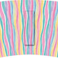 (MID AUGUST PRE-ORDER)    (TALL ONLY) Multi Wavy Lines with Yellow Bow