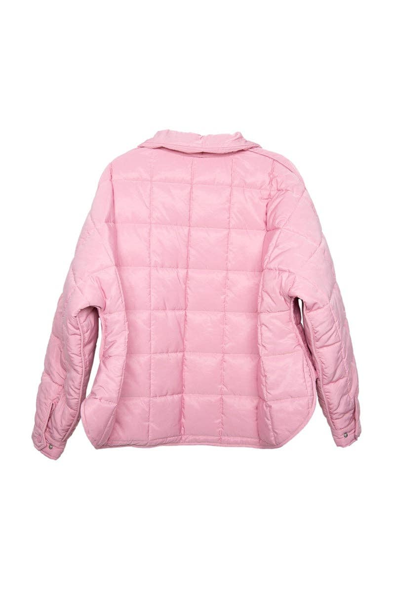 Light Pink Pullover Jacket