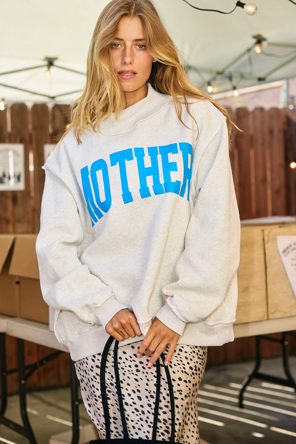 IT2594-MOTHER 'MOTHER & COOL MOM' Reversible Sweatshirt