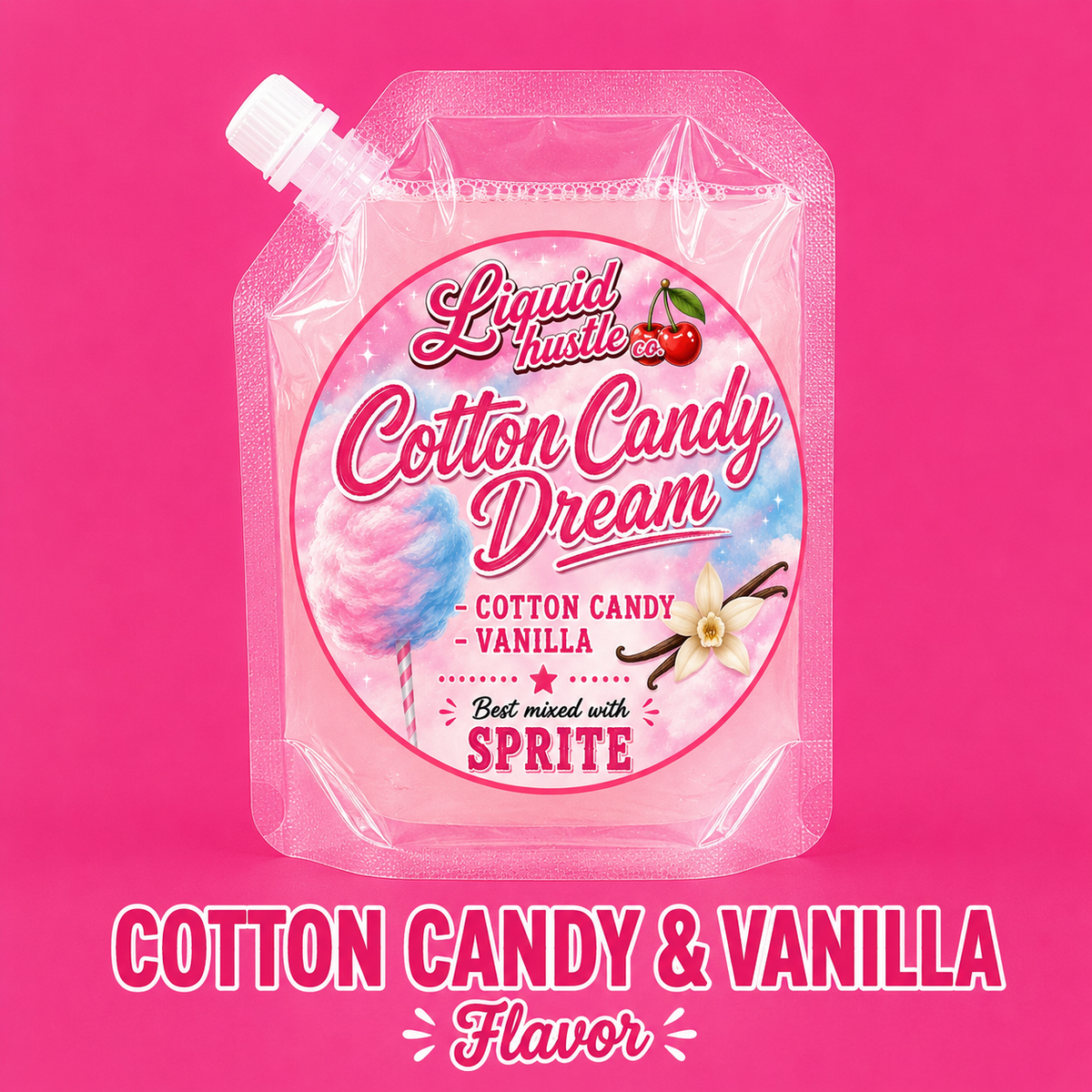 Cotton Candy Dream Dirty Soda Packet
