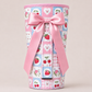(MID AUGUST PRE-ORDER) Strawberry & Cherry Quilt with Pink Bow (TALL ONLY)