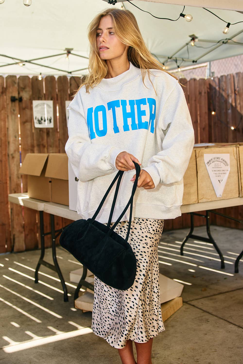 IT2594-MOTHER 'MOTHER & COOL MOM' Reversible Sweatshirt