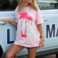 LM-PT-1004 Bikini Adult Blossom Comfort Colors Tee
