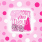 PINK CHEER LOUD & PROUD (TALL)