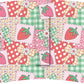 (EARLY-MID MAY PRE-ORDER TALL ONLY) Quilted Strawberries
