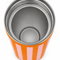 Pink and Orange Striped Insulated Drink Sleeve