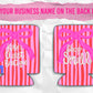 Shop small custom business name koozies