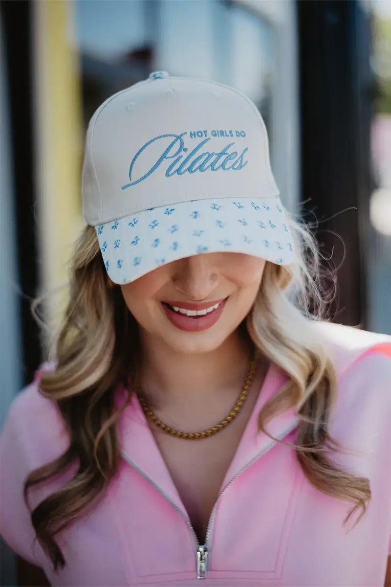 Hot Girls Do Pilates Two-Toned Trucker Hats