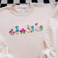 Spring Goose Embroidered Crewneck | Silly Goose