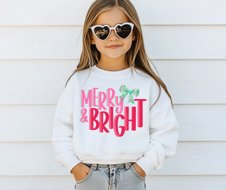 MERRY & BRIGHT SWEATSHIRT